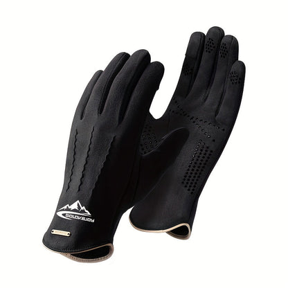 Winter Handschuhe Damen/Herren Touchscreen-kompatibel warmes Fleecefutter, Mehrere Farben