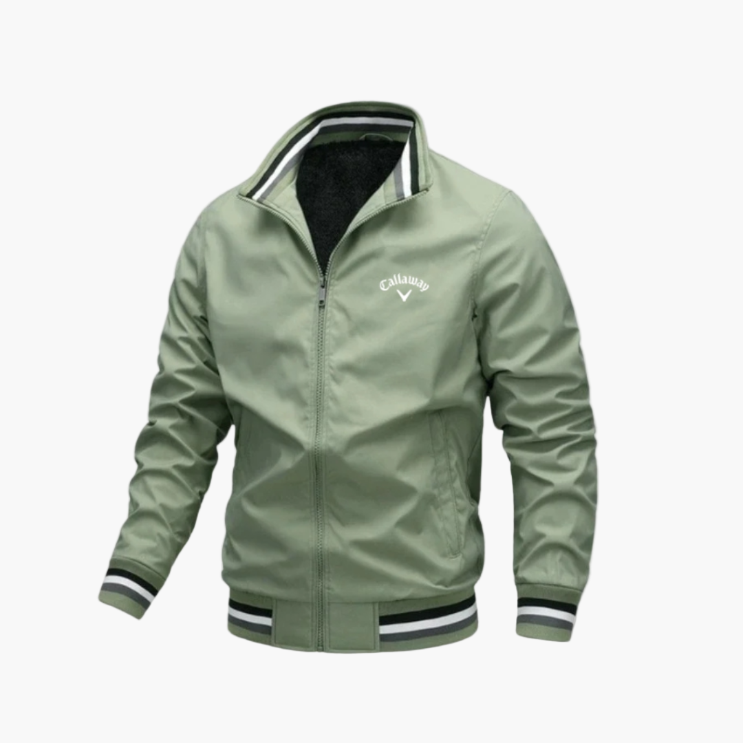 Sportliche Herren Übergangsjacke im Bomber-Stil