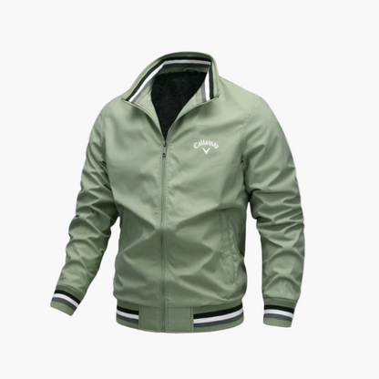 Sportliche Herren Übergangsjacke im Bomber-Stil