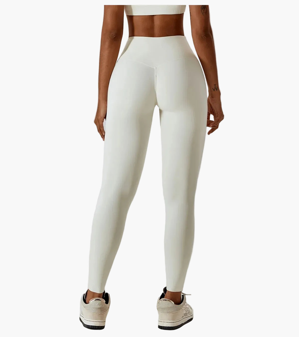 Damen High Waist Sportleggings Figurbetont für Fitness, Yoga & Freizeit