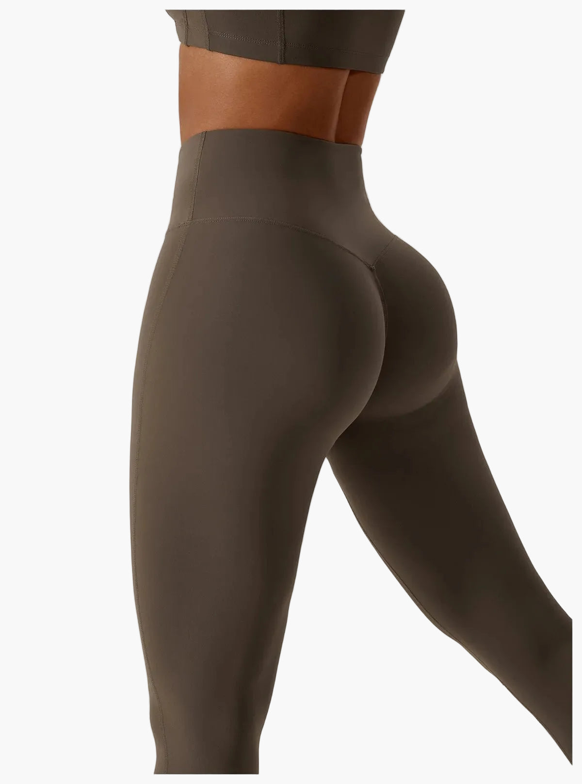 Damen High Waist Sportleggings Figurbetont für Fitness, Yoga & Freizeit