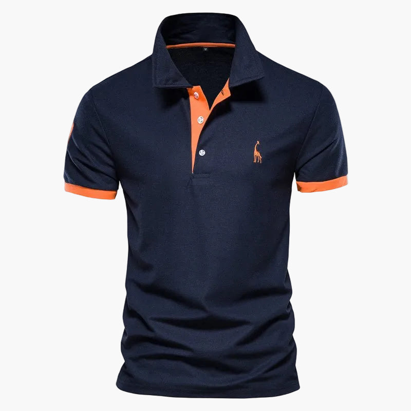 Herren Poloshirt im sportlichen Kontrast-Look – Stilvoller Klassiker für Freizeit und Business