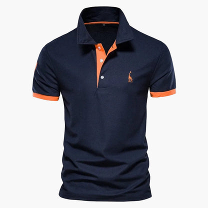 Herren Poloshirt im sportlichen Kontrast-Look – Stilvoller Klassiker für Freizeit und Business