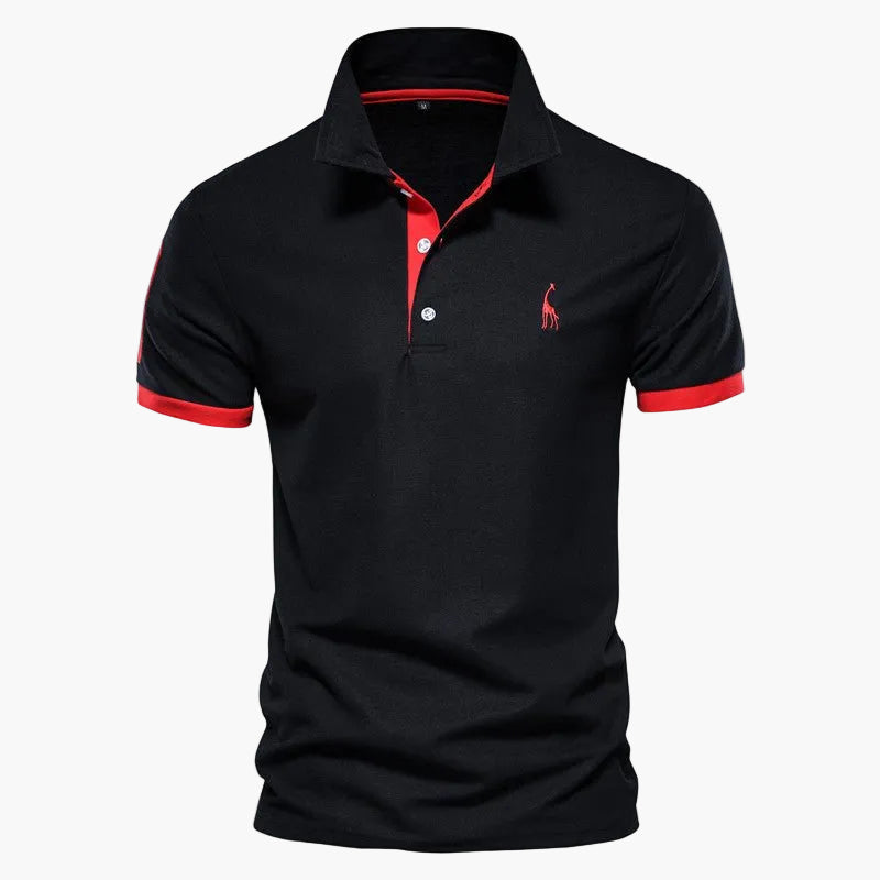 Herren Poloshirt im sportlichen Kontrast-Look – Stilvoller Klassiker für Freizeit und Business