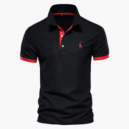 Herren Poloshirt im sportlichen Kontrast-Look – Stilvoller Klassiker für Freizeit und Business