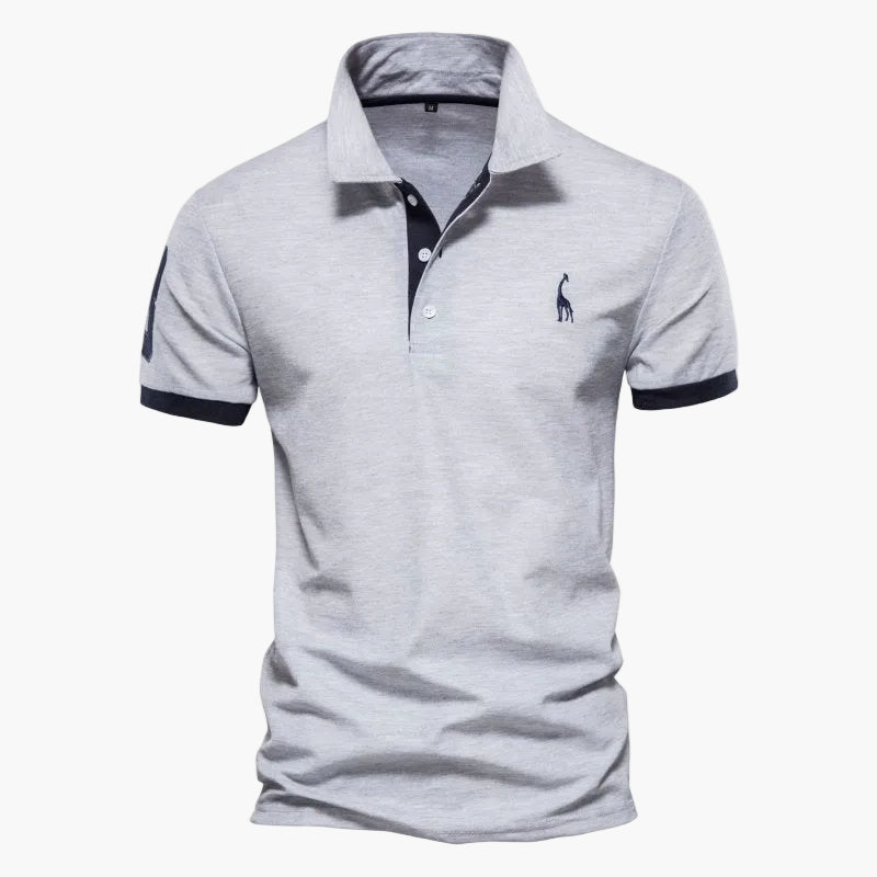 Herren Poloshirt im sportlichen Kontrast-Look – Stilvoller Klassiker für Freizeit und Business