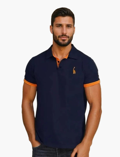 Herren Poloshirt im sportlichen Kontrast-Look – Stilvoller Klassiker für Freizeit und Business