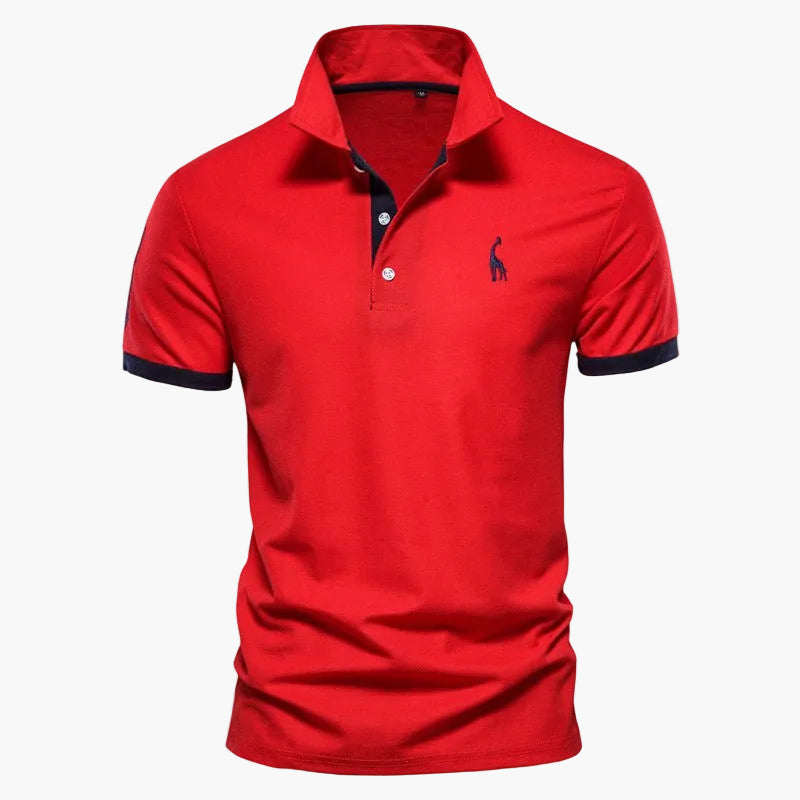 Herren Poloshirt im sportlichen Kontrast-Look – Stilvoller Klassiker für Freizeit und Business