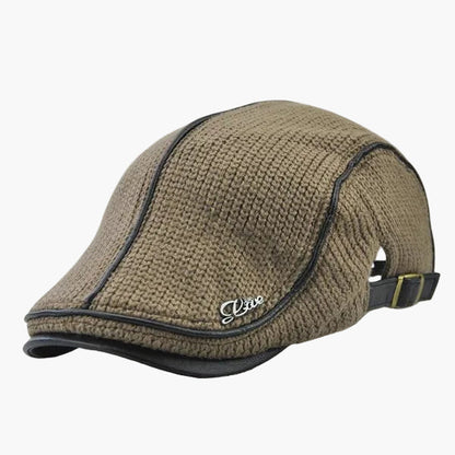 Herren Schiebermütze Klassisch Eleganter Stil – Vintage Flatcap für Alltag und Freizeit