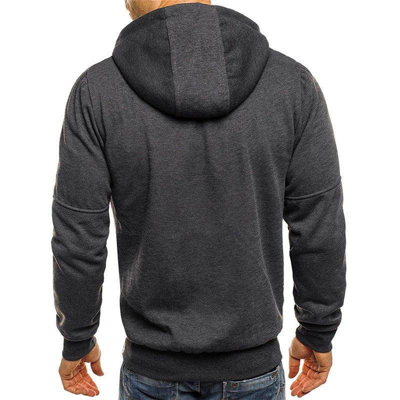 Herren Kapuzenjacke mit Reißverschluss – Sportlich & Bequem für Alltag und Freizeit