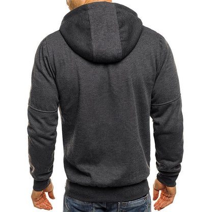 Herren Kapuzenjacke mit Reißverschluss – Sportlich & Bequem für Alltag und Freizeit