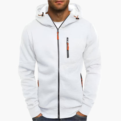 Herren Kapuzenjacke mit Reißverschluss – Sportlich & Bequem für Alltag und Freizeit