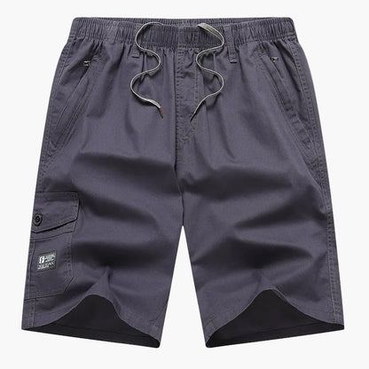 Herren Outdoor Cargo Shorts – Bequeme Freizeithose mit Taschen und Kordelzug, Ideal für Sommer und Strand