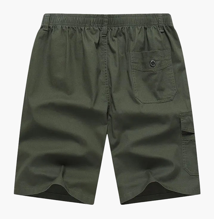Herren Outdoor Cargo Shorts – Bequeme Freizeithose mit Taschen und Kordelzug, Ideal für Sommer und Strand