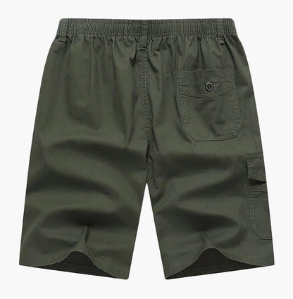 Herren Outdoor Cargo Shorts – Bequeme Freizeithose mit Taschen und Kordelzug, Ideal für Sommer und Strand
