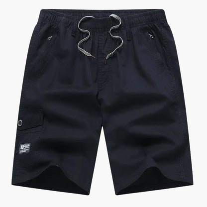 Herren Outdoor Cargo Shorts – Bequeme Freizeithose mit Taschen und Kordelzug, Ideal für Sommer und Strand
