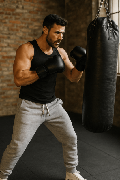 Herren Jogginghose im sportlichen Slim-Fit Design