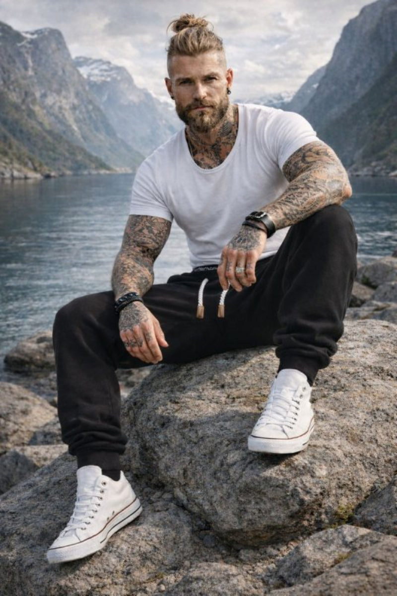 Herren Jogginghose im sportlichen Slim-Fit Design