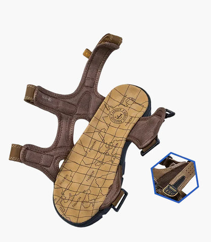 Herren Outdoor Trekking Sandalen – Bequeme Freizeitsandalen für Wanderungen und Alltag