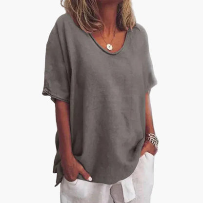 Damen-Freizeitshirt im lockeren Oversize-Schnitt