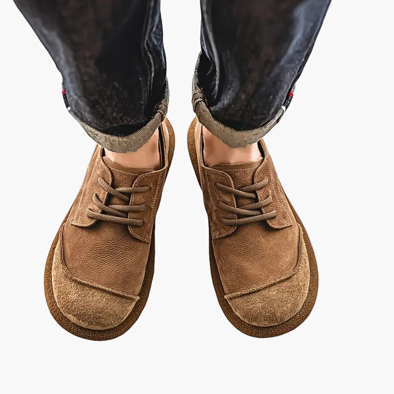 Herren Komfort-Schnürschuhe für Alltag und Büro – Orthopädischer Stil und handgefertigte Eleganz