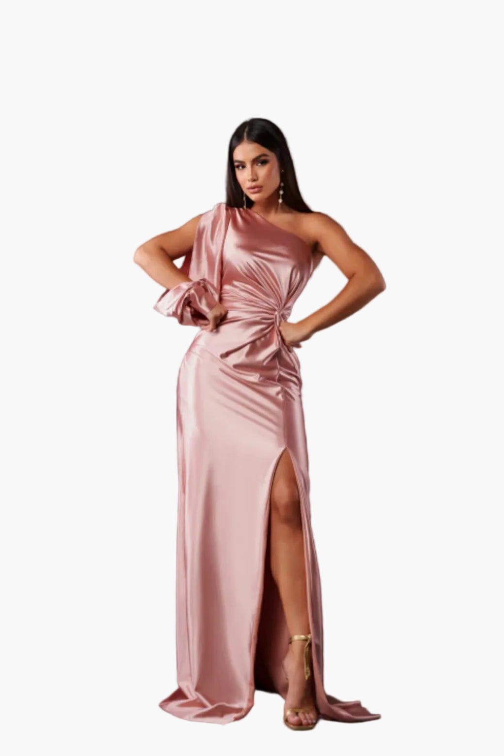 Damen Abendkleid Elegant Ein-Schulter Design Festlich – Perfekt für besondere Anlässe
