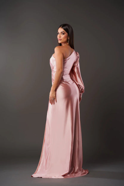 Damen Abendkleid Elegant Ein-Schulter Design Festlich – Perfekt für besondere Anlässe