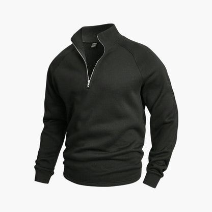 Herren Halb-Zip Pullover – Bequemer Freizeit- & Alltags-Sweater