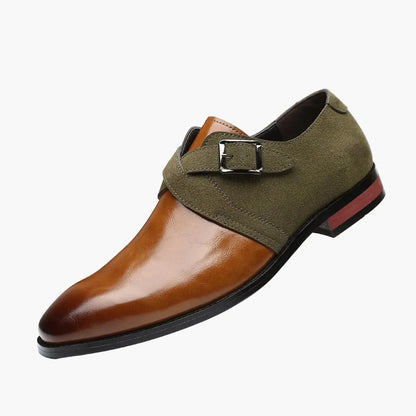 Herren Business-Monkstrap Loafer – Eleganter Zweiriemer für Büro & Events