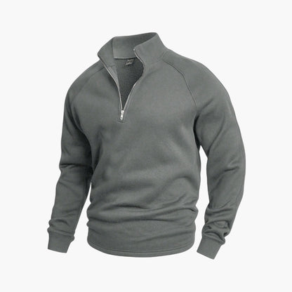 Herren Halb-Zip Pullover – Bequemer Freizeit- & Alltags-Sweater