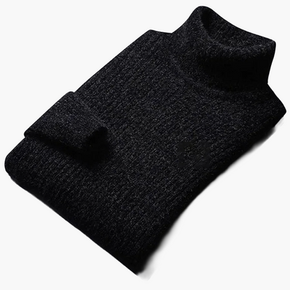 Herren Strickpullover mit Rundhalsausschnitt – Klassischer Alltagsstil für Herbst und Winter