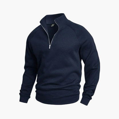 Herren Halb-Zip Pullover – Bequemer Freizeit- & Alltags-Sweater