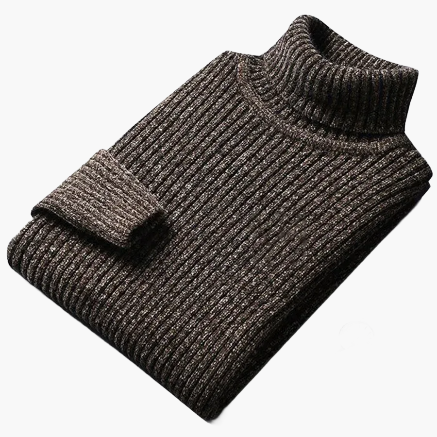 Herren Strickpullover mit Rundhalsausschnitt – Klassischer Alltagsstil für Herbst und Winter