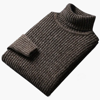Herren Strickpullover mit Rundhalsausschnitt – Klassischer Alltagsstil für Herbst und Winter
