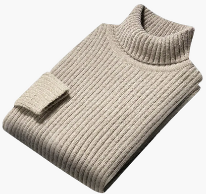 Herren Strickpullover mit Rundhalsausschnitt – Klassischer Alltagsstil für Herbst und Winter