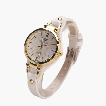 Damen Vintage Armbanduhr Klassisch Elegant – Stilvolle Quarzuhr für Alltag und Business