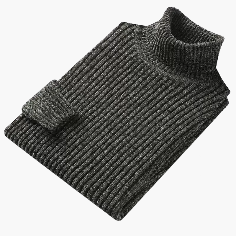 Herren Strickpullover mit Rundhalsausschnitt – Klassischer Alltagsstil für Herbst und Winter
