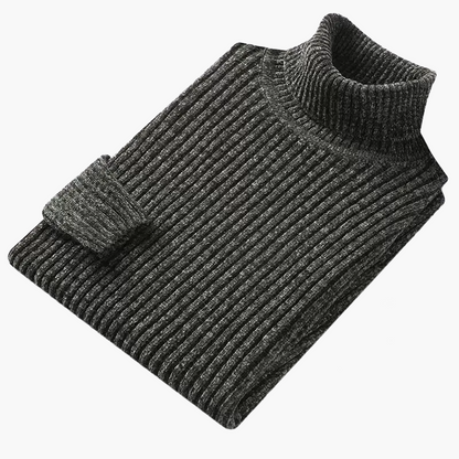Herren Strickpullover mit Rundhalsausschnitt – Klassischer Alltagsstil für Herbst und Winter