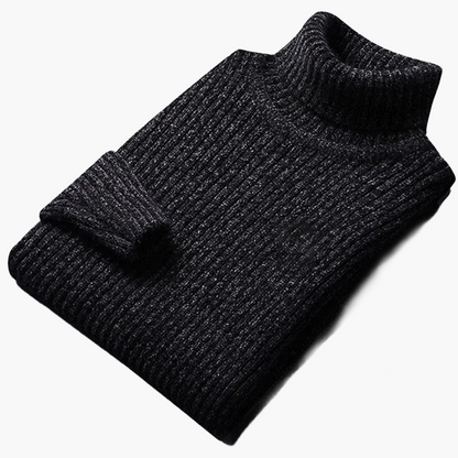 Herren Strickpullover mit Rundhalsausschnitt – Klassischer Alltagsstil für Herbst und Winter