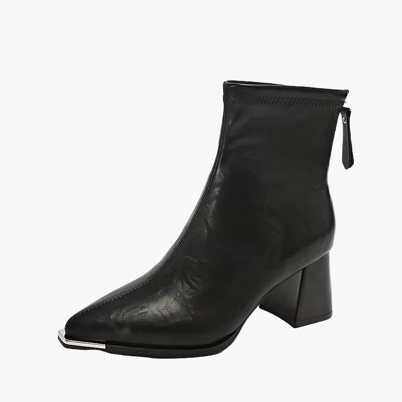 Damen Stiefeletten mit Blockabsatz – Elegante Herbst- und Winterboots für Alltag und Büro