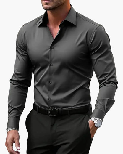 Herren Elegantes Business-Hemd mit Modernem Schnitt – Perfekt für Büro, Freizeit & Besondere Anlässe