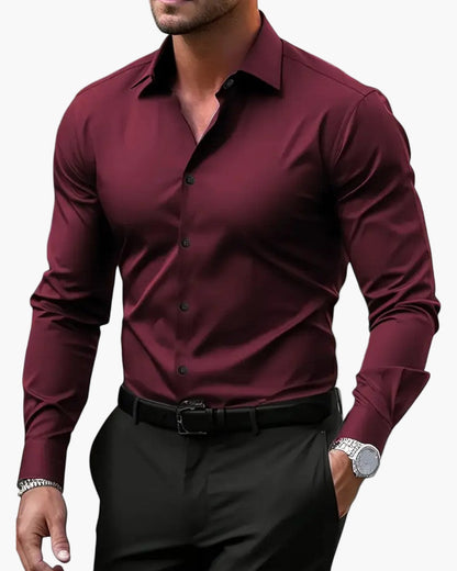 Herren Elegantes Business-Hemd mit Modernem Schnitt – Perfekt für Büro, Freizeit & Besondere Anlässe