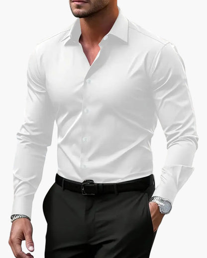 Herren Elegantes Business-Hemd mit Modernem Schnitt – Perfekt für Büro, Freizeit & Besondere Anlässe