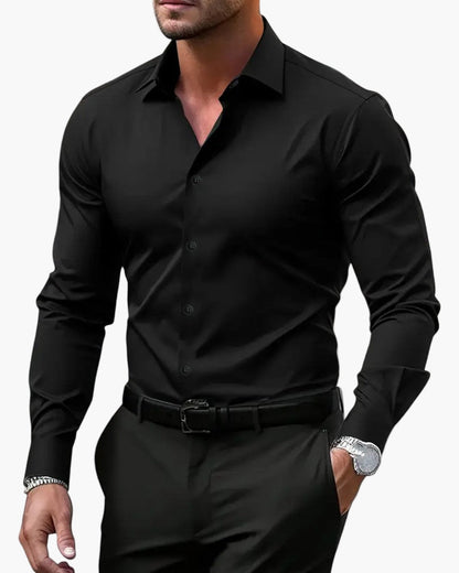 Herren Elegantes Business-Hemd mit Modernem Schnitt – Perfekt für Büro, Freizeit & Besondere Anlässe