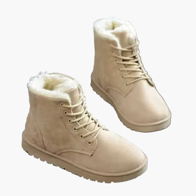 Damen Winter Stiefel mit Warmfutter – Modische Outdoor Boots für kalte Tage