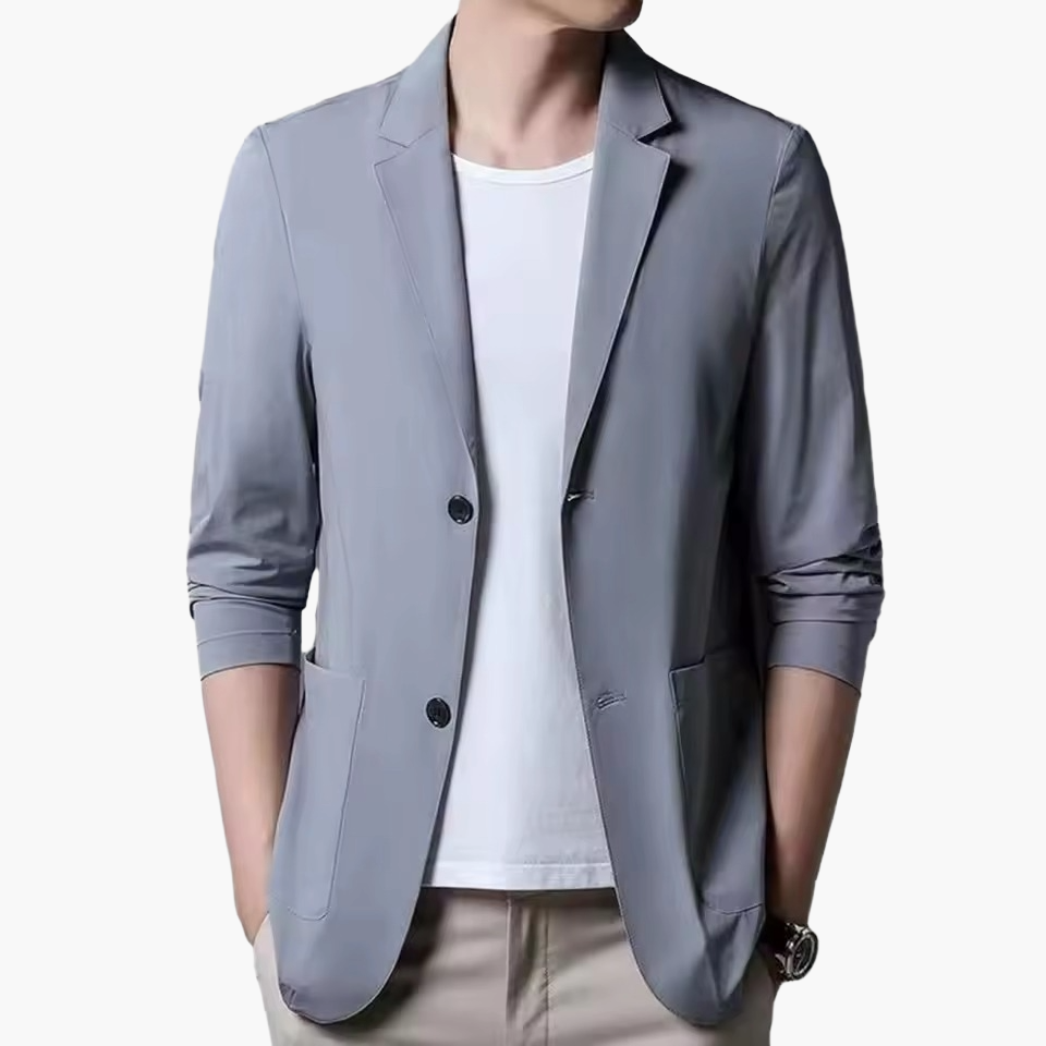 Herren Blazer Modern Freizeit Slim Fit – Eleganter Sakko für Business & Alltag