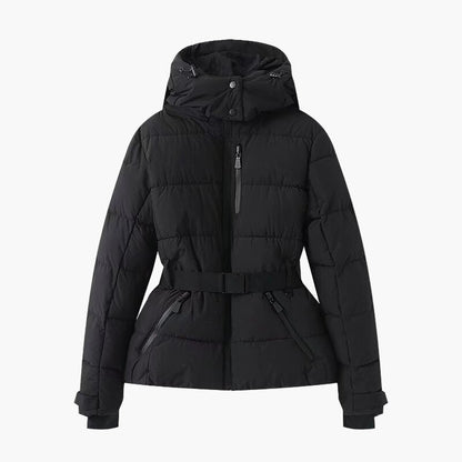 Damen Steppjacke mit Gürtel – Modische Winterjacke für Alltag & Outdoor
