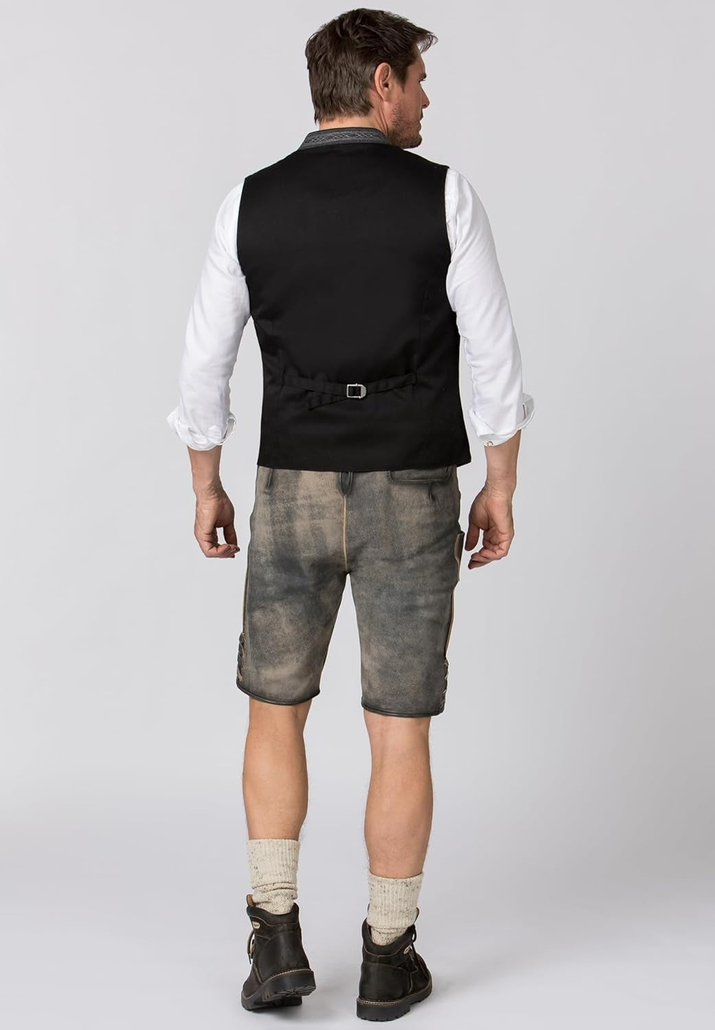 Herren Trachtenweste mit Traditionellem Design und Eleganten Knöpfen