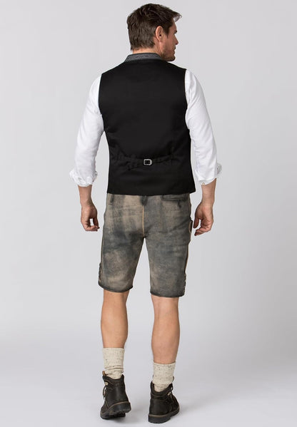 Herren Trachtenweste mit Traditionellem Design und Eleganten Knöpfen