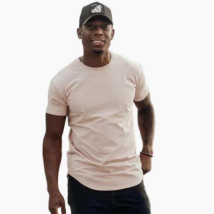 Herren Muskel-Fit Trainingsshirt – Sportliches Freizeitshirt mit athletischem Schnitt